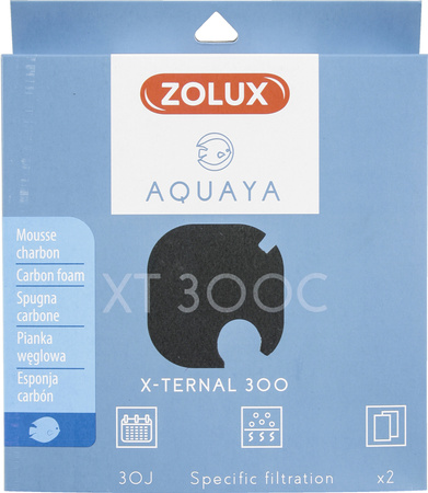 Zolux Wkład węglowy do filtra Carbon AQUAYA XTERNAL 300