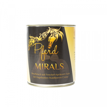 MIRALS Konina na sałatce z kopru włoskiego i moreli oraz kremem 800g