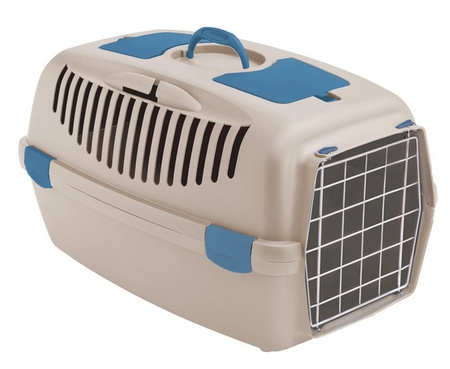 ZOLUX Transporter dla psa, kota GULLIVER 2 metalowe drzwi kol.beżowy