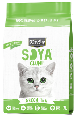 KIT CAT ŻWIREK ECO SOYACLUMP GREEN TEA 7L 2,5KG