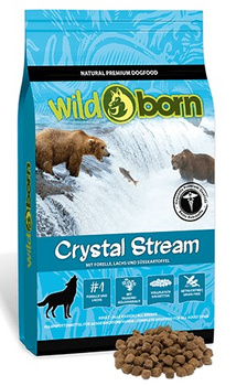 Wildborn Crystal Stream pstrąg, łosoś 500g