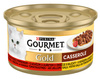 Gourmet Gold Wołowina i kurczak w sosie pomidorowym 85g