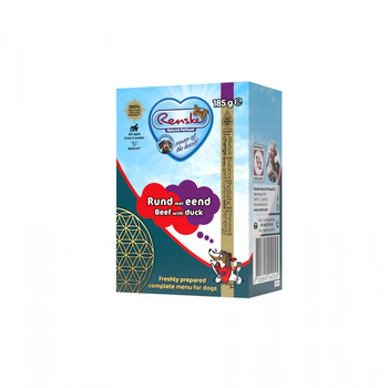 Renske Fresh beef with duck - świeża wołowina z kaczką dla psów 185g