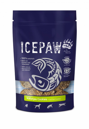 ICEPAW Kabeljau Cookies – ciasteczka z dorsza (100g)