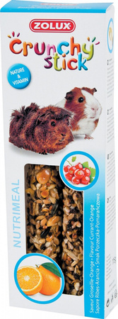 ZOLUX Kolba Crunchy Stick kawia domowa porzeczka/pomarańcza 115 g