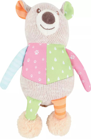 Zolux Zabawka pluszowa dla psa z dźwiękiem, miś CRAZY JOJO 16,5x12x25 cm