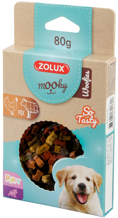 Zolux Przysmak dla szczeniąt MOOKY Puppy WOOFIES 80 g