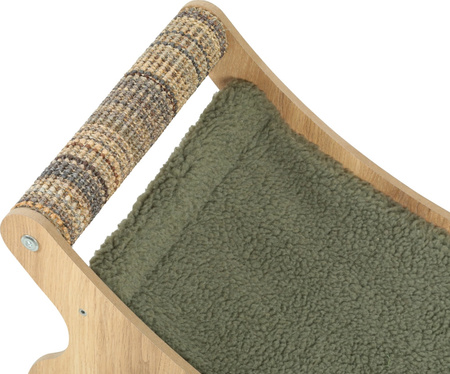 ZOLUX Drapak dla kota leżak BOREAL zielony