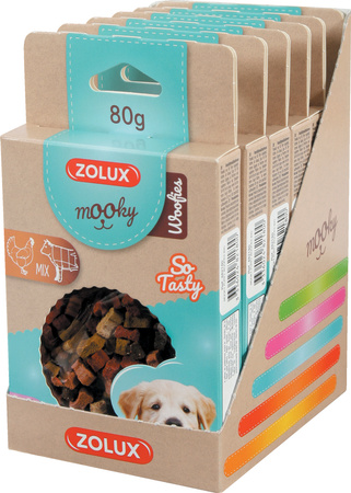 Zolux Przysmak dla szczeniąt MOOKY Puppy WOOFIES 80 g