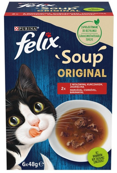 Felix Soup Original Wiejskie Smaki zestaw zup 6x48g
