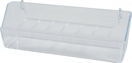 Zolux Karmidełko plastikowe z kratką do klatki dla ptaków L