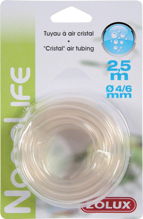 ZOLUX Wąż do filtra, napowietrzacza, pompy akw. przezroczysty 4/6 mm 2,5 m