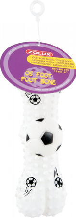 ZOLUX Zabawka dla psa kość piłka nożna 15cm