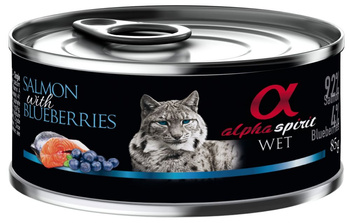 Alpha Spirit ŁOSOŚ Z JAGODAMI 85G