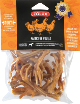 ZOLUX Przysmak naturalny dla psa Kurze łapki 300 g