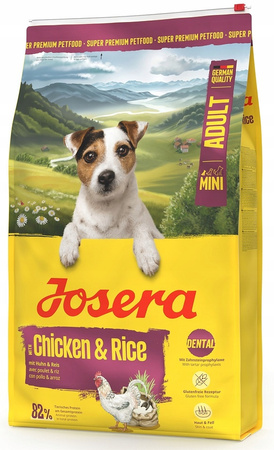JOSERA PIES 10kg MINI CHICKEN & RICE