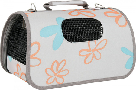 Zolux Torba transportowa dla psa i kota FLOWER duża szara