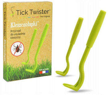 Kleszczołapki - przyrząd do usuwania kleszczy - haczyki 3szt