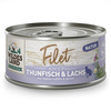 WILDES LAND CAT Thunfisch Lachs Filet - filety z tuńczyka i łososia (80g)