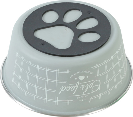 ZOLUX Miska antypoślizgowa dla kota FOOD kol. szary 400ML