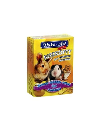 DAKO-ART BISZKOPTY GRYZOŃ MIÓD /10
