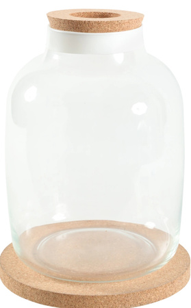 *- ZOLUX Akwarium Balon LIFE 12 l kol. biały