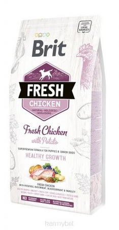 Brit Fresh Dog Puppy Chicken & Potato 2,5kg
