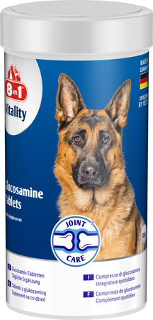 8in1 Vitality Glukozamina dla psów stawy i aktywność 55tb