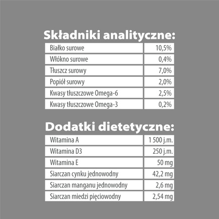 Karma mokra dla psa PUPIL Premium JUNIOR bogata w kurczaka z wołowiną 415 g