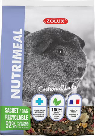 Zolux Pokarm mieszanka dla świnek morskich NUTRIMEAL 3 800 g