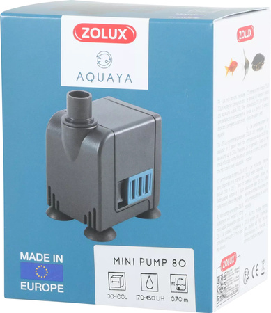 ZOLUX Pompa mini do akwarium AQUAYA 80, 220-240V 50Hz
