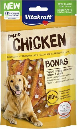 VITAKRAFT PIES 80g CHICKEN BONAS KURCZAK SER /7