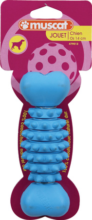 ZOLUX Zabawka dla psa kość kauczukowa twarda 12cm