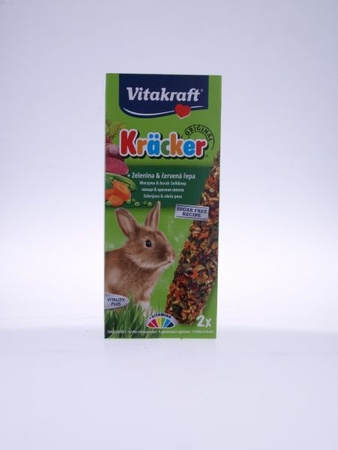 VITAKRAFT KRACKER KOLBY KRÓLIK WARZYWA &  BURAK 2szt. /10