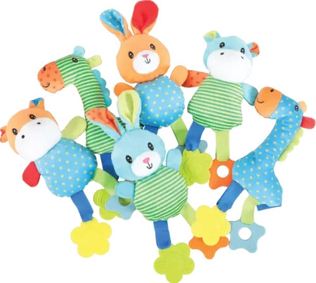 Zolux Zabawka dla szczeniaka hipopotam PUPPY RIO 12x6,5x24,5 cm niebieska