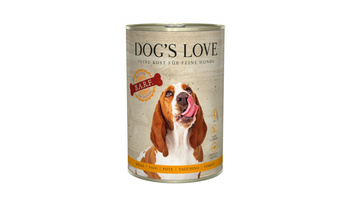 DOG'S LOVE BARF Pure Pute - indyk czysty (400g)
