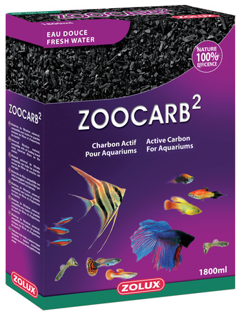 ZOLUX Wkład do filtra akwarium węglowy Zoocarb 2- 1,8 l