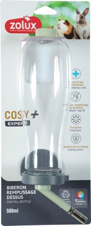 ZOLUX Poidełko dla gryzonia napełniane od góry COSY 500ml zielone