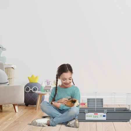 ZOLUX Klatka dla kawii domowej PRIMO 80 cm kol.szary