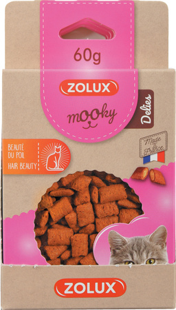 Zolux Przysmak dla kota piękna sierść MOOKY DELIES 60 g