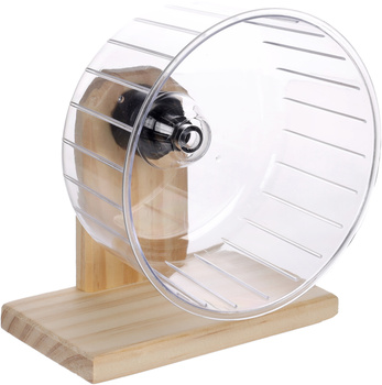 FLAMINGO KOŁOWROTEK DLA CHOMIKA PLASTIK 15cm