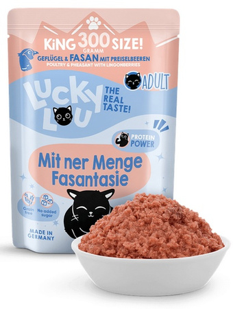 Lucky Lou Lifestage Adult Drób i bażant saszetka 300g