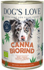 DOG'S LOVE Canna Canis Bio Rind - ekologiczna wołowina z konopiami, cukinią i olejem konopnym (400g)