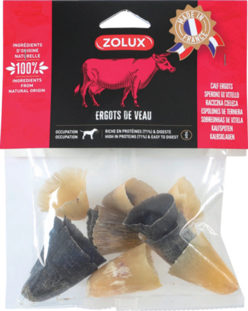 Zolux Przysmak naturalny dla psa Racice cielęce 100 g