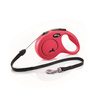 FLEXI Smycz automatyczna dla psa NEW CLASSIC linka S 8m czerwona