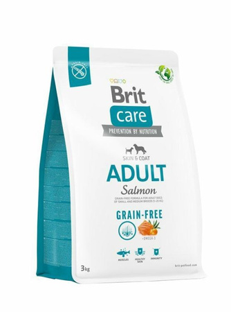 Brit Care Grain Free Adult Small & Medium Salmon 3kg