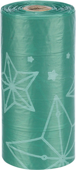 Xmas, woreczki na odchody, dla psa, 8 rolek po 20 szt.