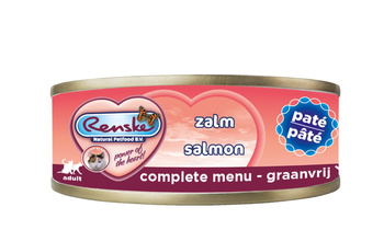 Renske Cat fresh meat salmon - łosoś, pełnoporcjowa, pasztet (70g)