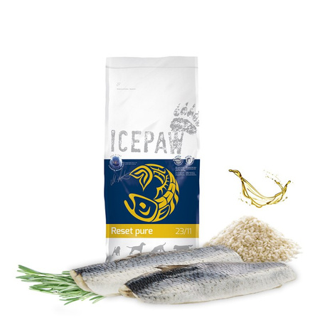 ICEPAW Reset Pure śledź karma dla psów z nietolerancją pokarmową (2 kg)