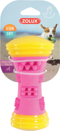 ZOLUX Zabawka dla psa ciężarek TPR SUNSET 16 cm kol. różowy